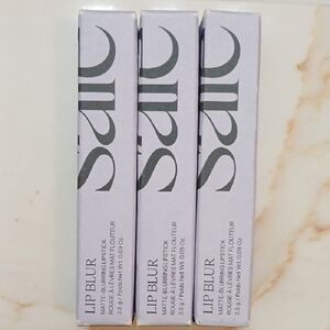 Saie Beauty Lip Blur Matte Blurring Lipstick Trio